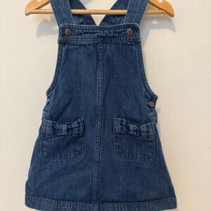 Tahari jean jumper dress size 4T